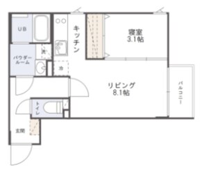 PASEO代々木の物件間取画像